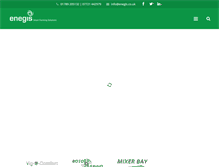 Tablet Screenshot of enegis.co.uk